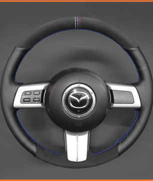 MEWANT Lenkradbezug für Mazda MX-5 2006-2014  Mazda RX-8 2009-2013  Mazda CX-7 CX7 2007-2009