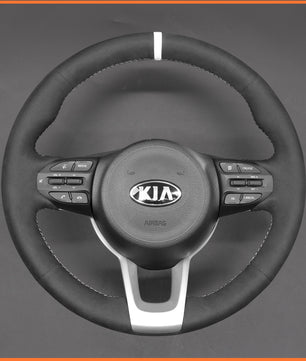 MEWANT Lenkradbezug für Kia Picanto 3 2017-2022 / Rio 4 2017-2022 / Stonic 2017-2022