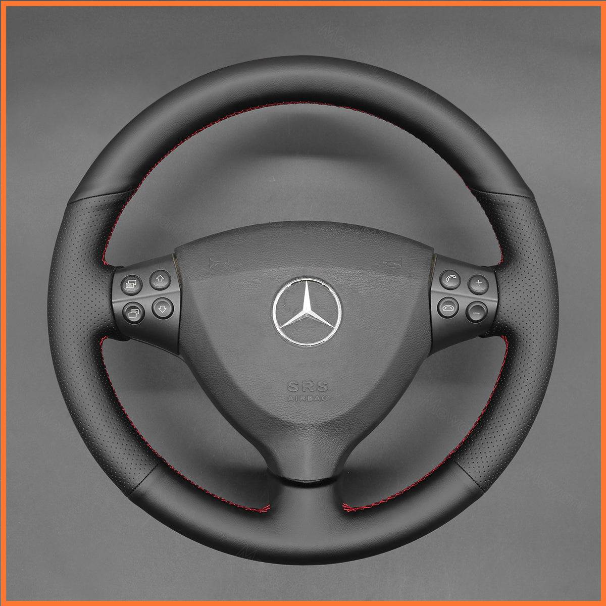 MEWANT steering wheel cover for Mercedes-Benz A-Class A160 A180 2004-2012