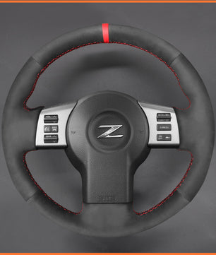 MEWANT Steering Wheel Cover for Nissan 350Z 2002-2009 / Infiniti FX FX45 2004-2008