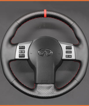 MEWANT Steering Wheel Cover for Infiniti FX FX45 2004-2008 / Nissan 350Z 2002-2009