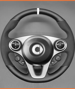 MEWANT Lenkradbezug für Smart New Fortwo Forfour 2015-2017