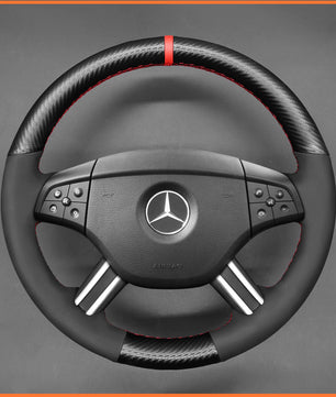 MEWANT Steering Wheel Cover for GL-Class X164 2007-2008 / M-Class 2006-2008