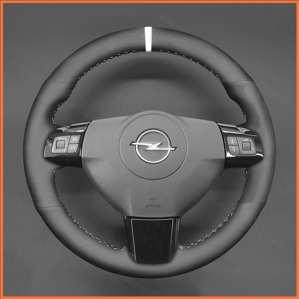 MEWANT Lenkradbezug für Opel Astra (H) 2004-2009 / Signum 2004-2008 / Vectra (C) 2005-2009