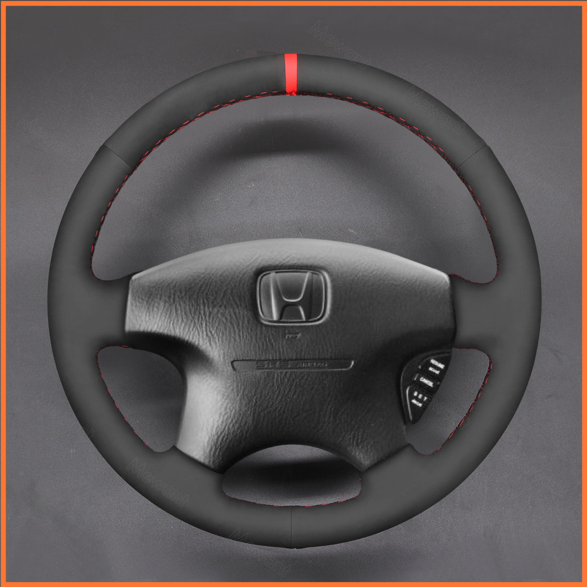 MEWANT steering wheel cover for Honda Accord 6 1998-2002 / Shuttle 1999-2001