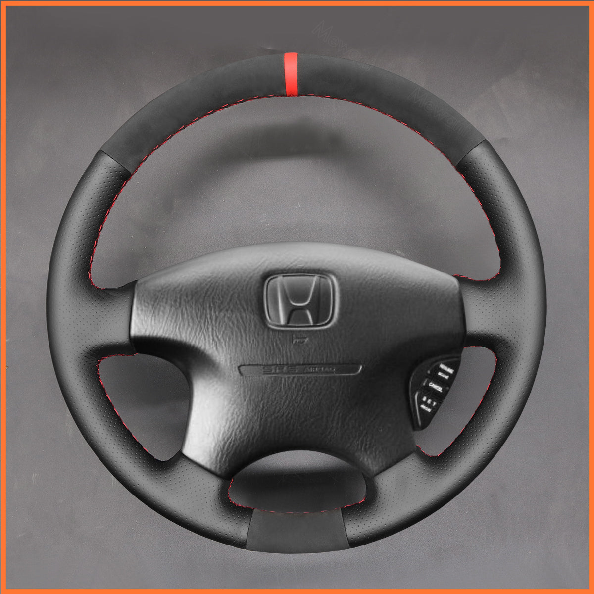 MEWANT steering wheel cover for Honda Accord 6 1998-2002 / Shuttle 1999-2001