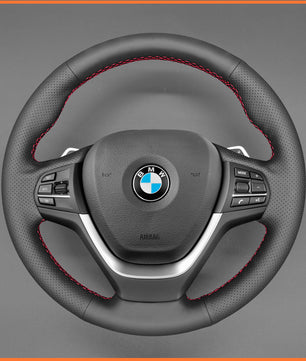 MEWANT steering wheel cover for BMW X3 F25 2010-2017 X4 F26 2014-2018