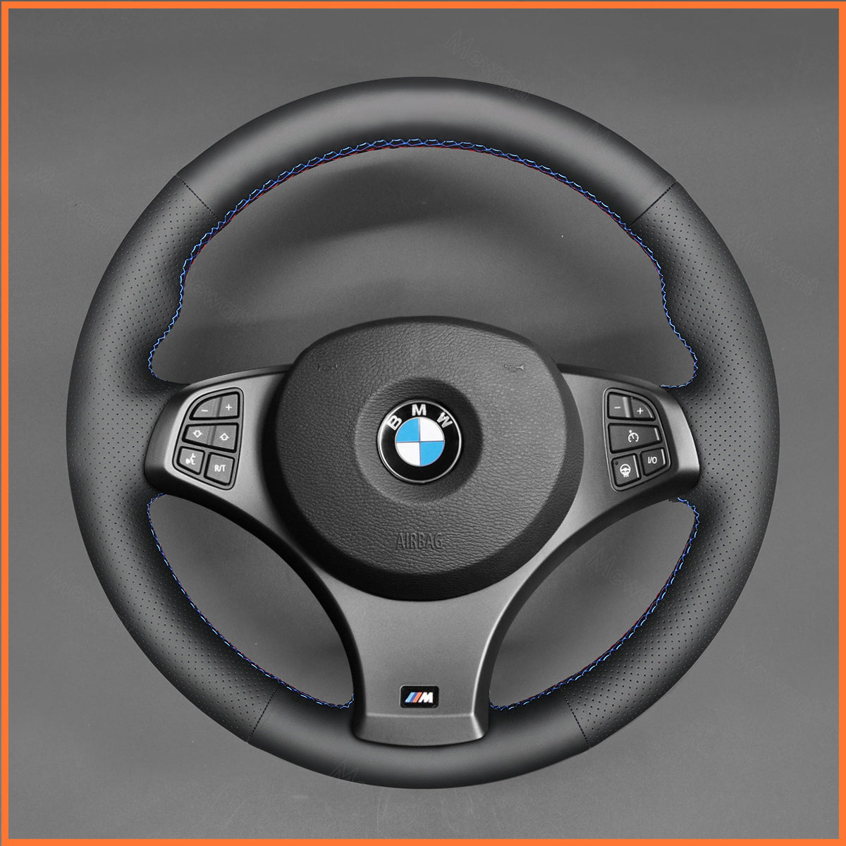Mewant steering wheel cover for BMW X3 (M Sport) E83 2005-2010