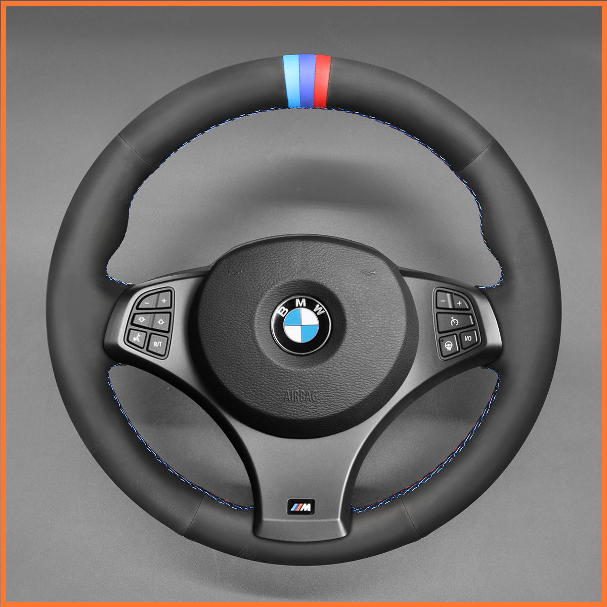 Mewant steering wheel cover for BMW X3 (M Sport) E83 2005-2010