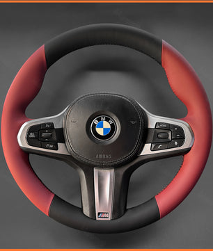 MEWANT Lenkradbezug für BMW M Sport F40 F44 G20 G22 G30 G32 G11 G14 i4 G26 X3 G01  iX3 X4 X5 X6
