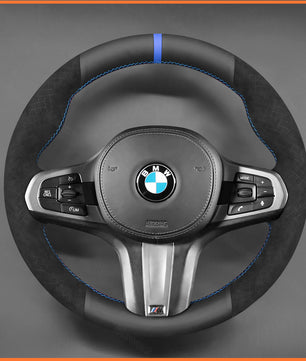 MEWANT Lenkradbezug für BMW M Sport F40 F44 G20 G22 G30 G32 G11 G14 i4 G26 X3 G01  iX3 X4 X5 X6