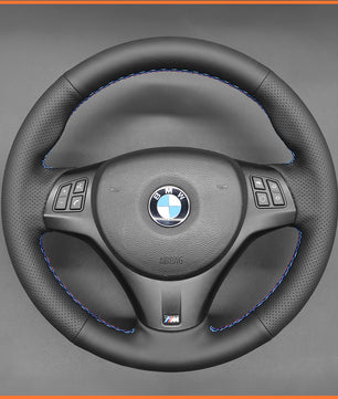 MEWANT steering wheel cover for BMW 1 Series E87 E81 E82 E88 E82 3 Series E90 E91 E92 E93