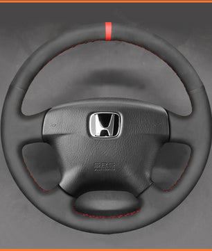 MEWANT Steering Wheel Cover for Honda Civic 2001-2003 / Odyssey 2002-2004 / Stream 2000-2004
