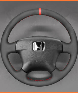 MEWANT Steering Wheel Cover for Honda Civic 2001-2003 / Odyssey 2002-2004 / Stream 2000-2004
