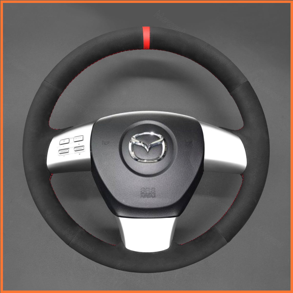 MEWANT Lenkradbezug für Mazda 8 2011- 2015