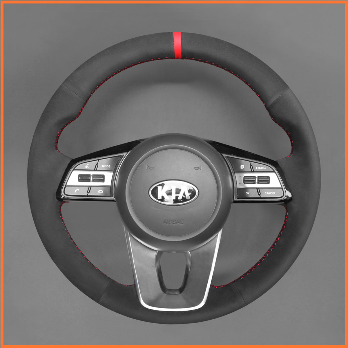 MEWANT Lenkradbezug für Kia Sportage 2020-2022 / Forte 2019-2022 / Seltos 2021-2022 / Optima 2019-2020 - Mewant.de