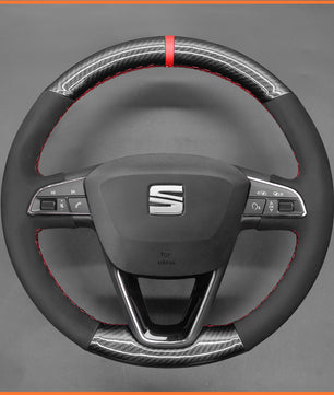 MEWANT Lenkradbezug für SEAT Leon (5F) 2013-2020 / Toledo 2014-2015 / Arona 2017-2021