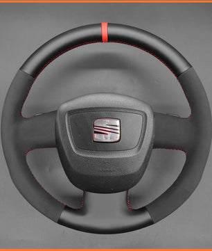 MEWANT Lenkradbezug für Seat Exeo 2009-2013 / Audi A3 (8P)  A4 (B8) 2005-2012 / A5 A8 A8 L Q7 RS 4 S5 S6 S8 2007-2011
