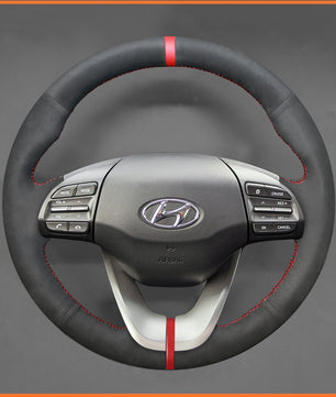 MEWANT steering wheel cover for Hyundai i30 III 2017-2023