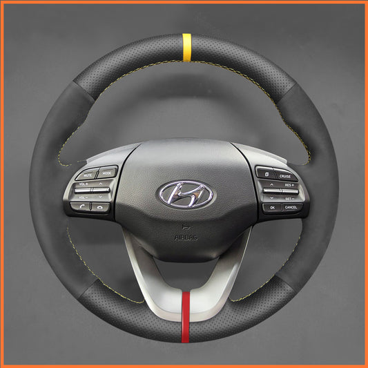 MEWANT steering wheel cover for Hyundai i30 III 2017-2023