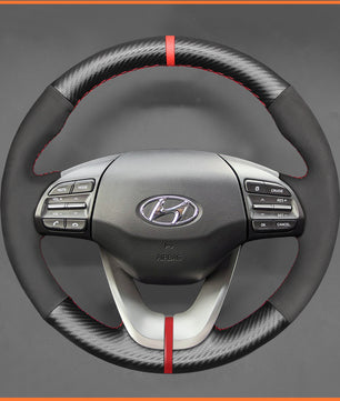 MEWANT steering wheel cover for Hyundai i30 III 2017-2023