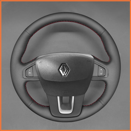 MEWANT Lenkradbezug Für Renault Laguna 3 2007-2012 / Latitude 2010-2015 Renault Samsung SM5 2009-2018 / SM7 2014-2018