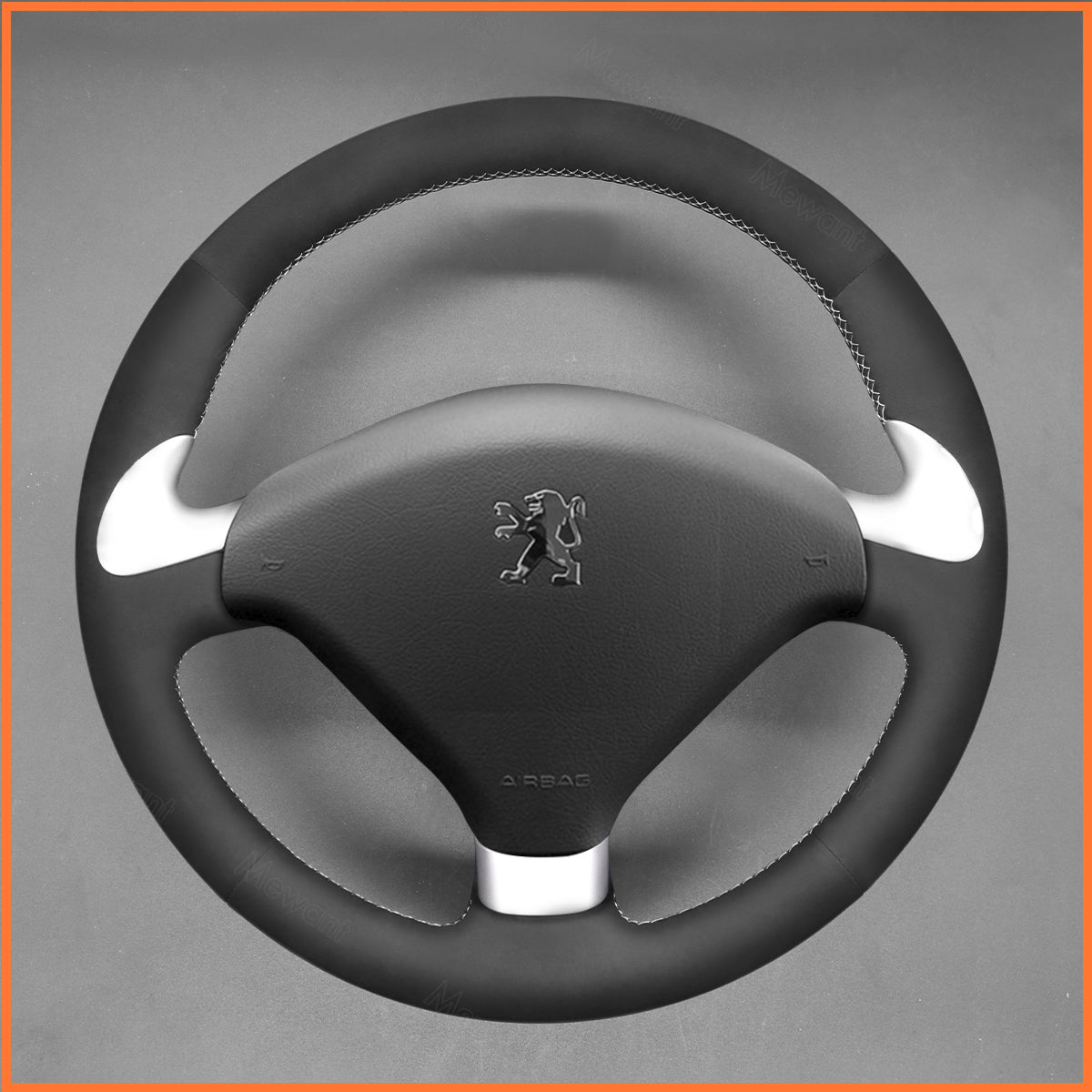MEWANT Lenkradbezug für Peugeot 307 CC 2004-2008 / 307 (Sport) 2006-2007