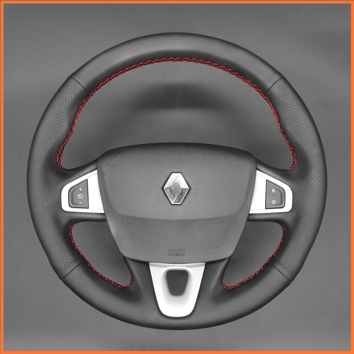MEWANT Lenkradbezug für Renault Megane 3 (Coupe) RS 2010-2016