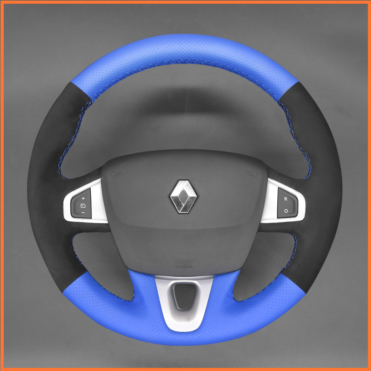 MEWANT Lenkradbezug für Renault Megane 3 (Coupe) RS 2010-2016
