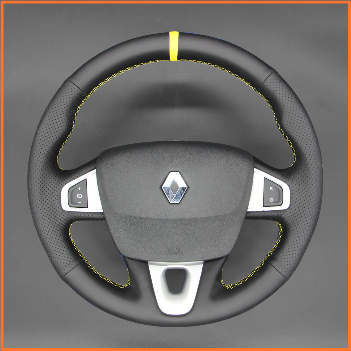 MEWANT Lenkradbezug für Renault Megane 3 (Coupe) RS 2010-2016