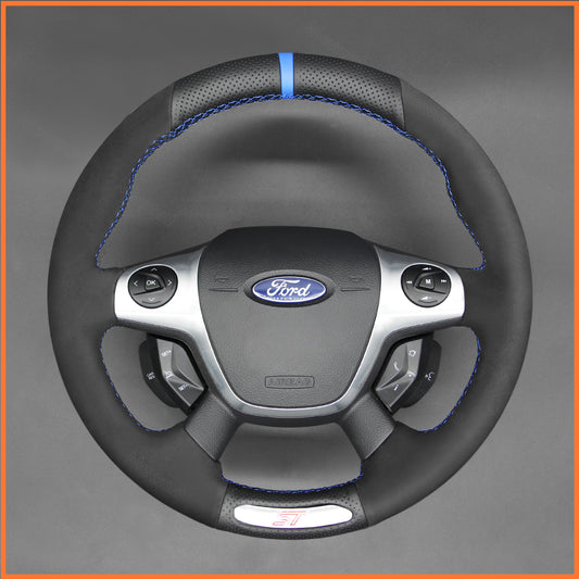 MEWANT Steering Wheel Cover for Ford Focus ST 2012-2014