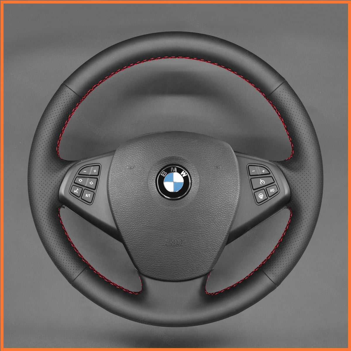 Mewant steering wheel cover for BMW X3 E83 2005-2010