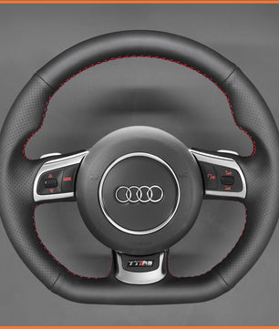 MEWANT Steering Wheel Cover For Audi TT RS (8J) Coupe R8 RS