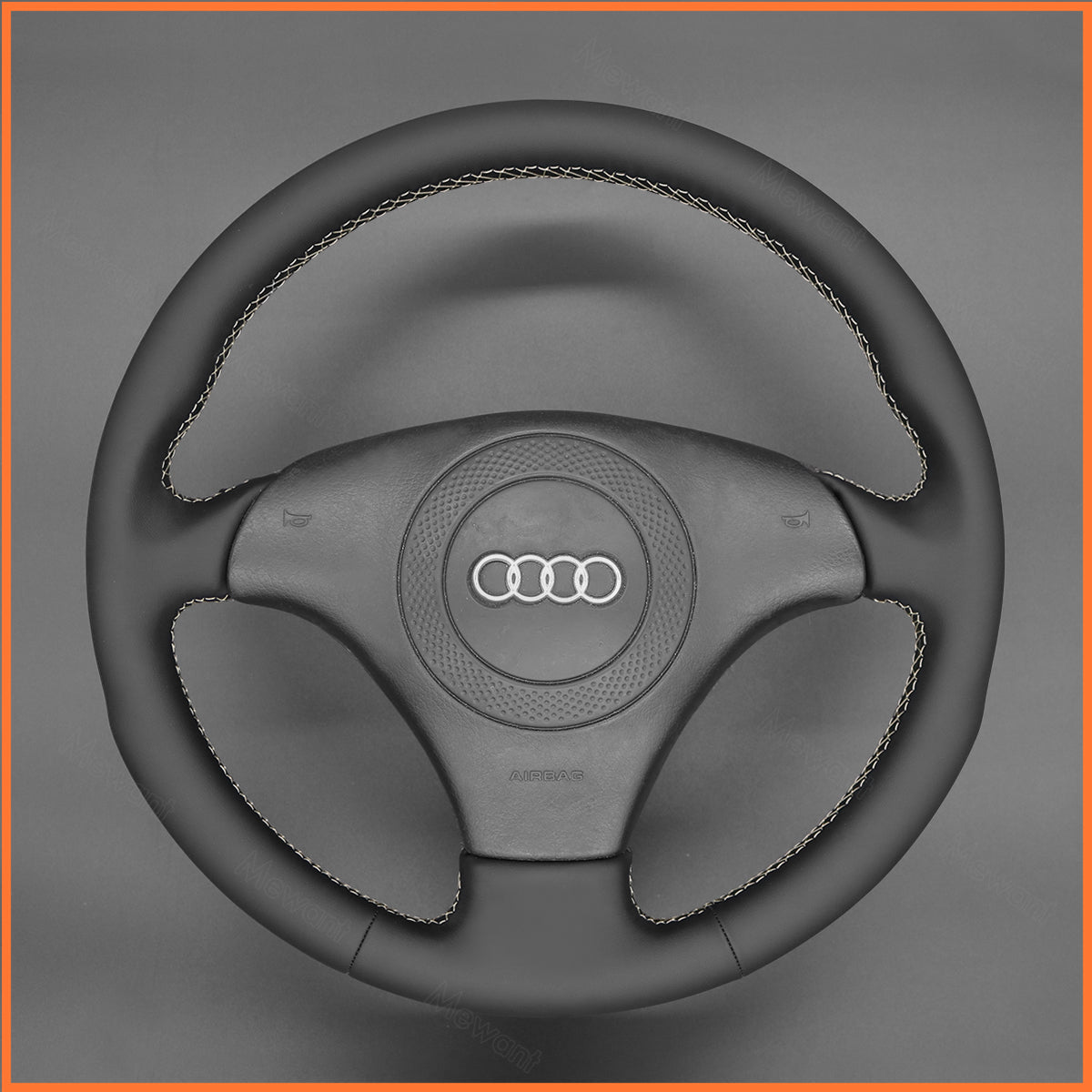 MEWANT steering wheel cover for Audi A8 (D2) Saloon TT (8N) Coupe S4 S6 S8