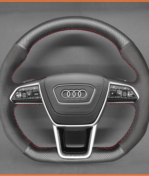 MEWANT Steering Wheel Cover for Audi A6 A7 S6 S7 RS E-Tron RS E-tron GT