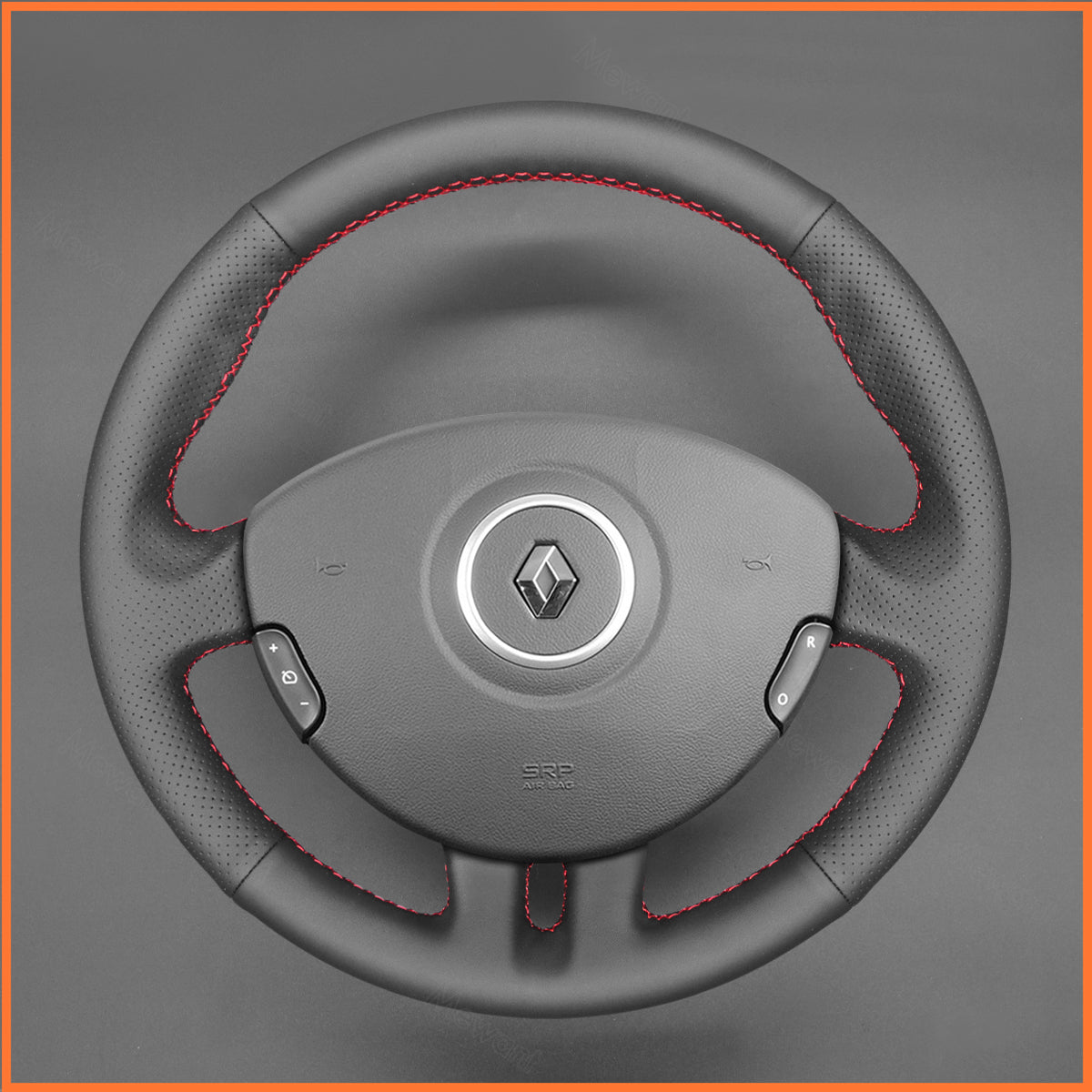 MEWANT Lenkradbezug für Clio 3 2005-2013 Lenkradzubehör für Clio
