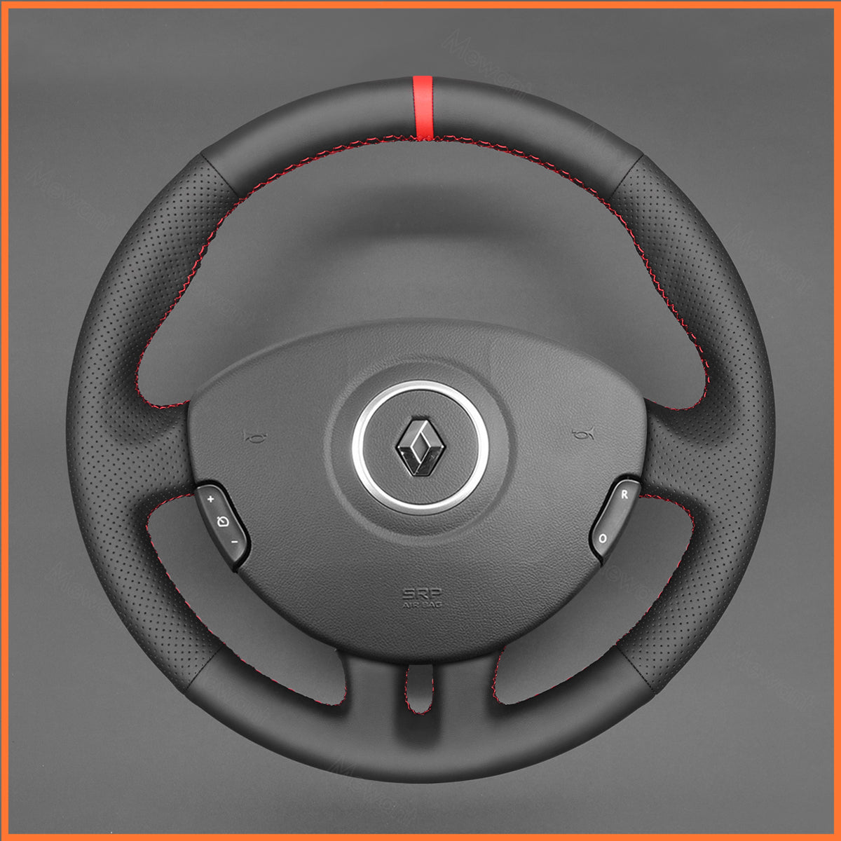 MEWANT Lenkradbezug für Clio 3 2005-2013 Lenkradzubehör für Clio