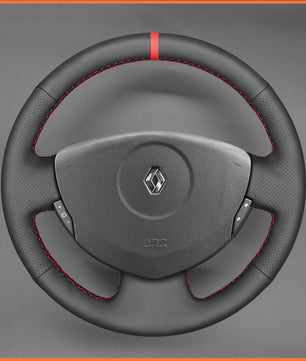 MEWANT Lenkradbezug für Renault Clio 2 2001-2008 / Twingo 2 2007-2014