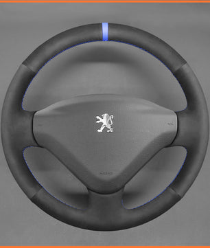 MEWANT Lenkradbezug für Peugeot 206 207 207CC 2007-2012 / 207 SW /  Expert (Expert Tepee)  Partner / Partner Tepee 2008-2018