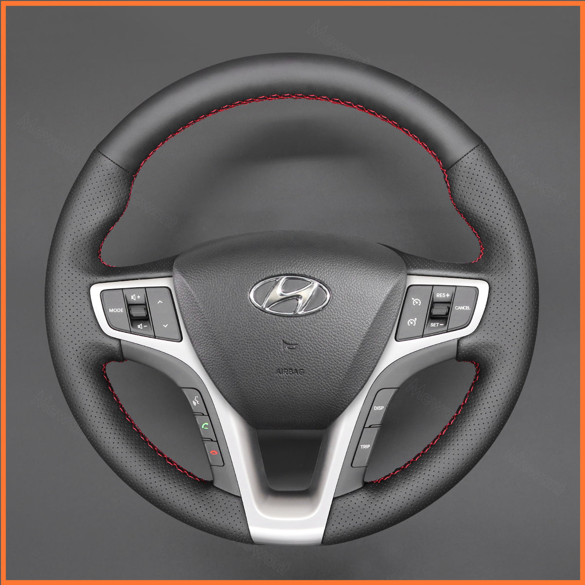 MEWANT steering wheel cover for Hyundai i40 2011-2020