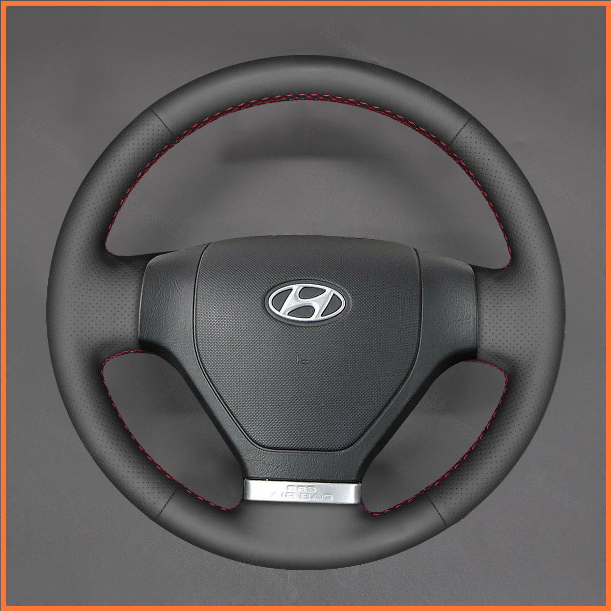 MEWANT steering wheel cover for Hyundai Coupe 2002-2007