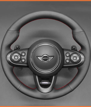 MEWANT Lenkradbezug für Mini (Hatchback/Mini) JCW 2014-2020 / Clubman JCW 2015-2020 / Clubman F54 JCW 2015-2020 / Convertible JCW 2016-2020 / Countryman JCW 2017-2020