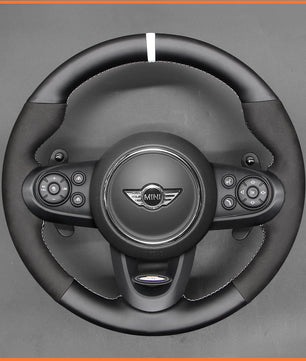 MEWANT Lenkradbezug für Mini (Hatchback/Mini) JCW 2014-2020 / Clubman JCW 2015-2020 / Clubman F54 JCW 2015-2020 / Convertible JCW 2016-2020 / Countryman JCW 2017-2020