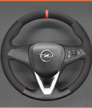 MEWANT Lenkradbezug für Opel Astra (K) 2015-2020 /  Corsa (E) /  Crossland X / Grandland X  / Insignia (CT) B 2017-2020 / Zafira (C) 2016-2019