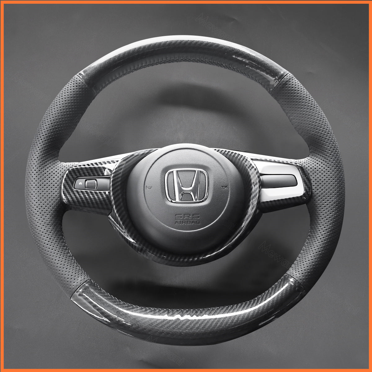 MEWANT steering wheel cover for Honda Fit 2020