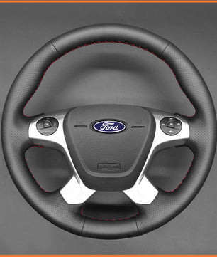 MEWANT steering wheel cover for Ford Tourneo Connect / Grand Tourneo Connect / Tourneo Custom / Transit / Transit Connect / Transit Custom