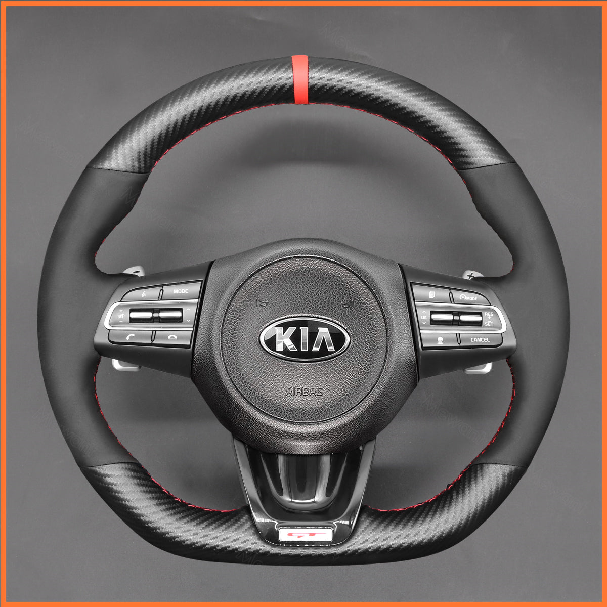 MEWANT Lenkradbezug für Kia Stinger 2017-2022