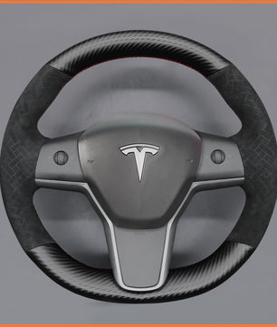 MEWANT Steering Wheel Cover for Tesla Model 3 2019-2023 / Model Y 2021-2023