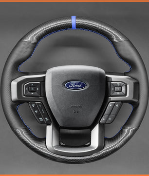 MEWANT Steering Wheel Cover for Ford F-150 F150 Raptor 2015-2021