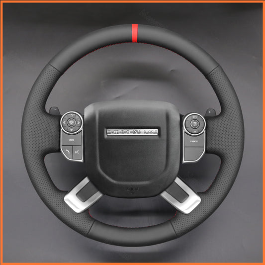 MEWANT Steering Wheel Cover for Land Rover Discovery (Discovery 5) III(L462) 2017-2021 / Range Rover IV(L405) 2012-2022